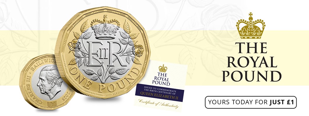 The Brand New Inaugural Royal Pound for just £1